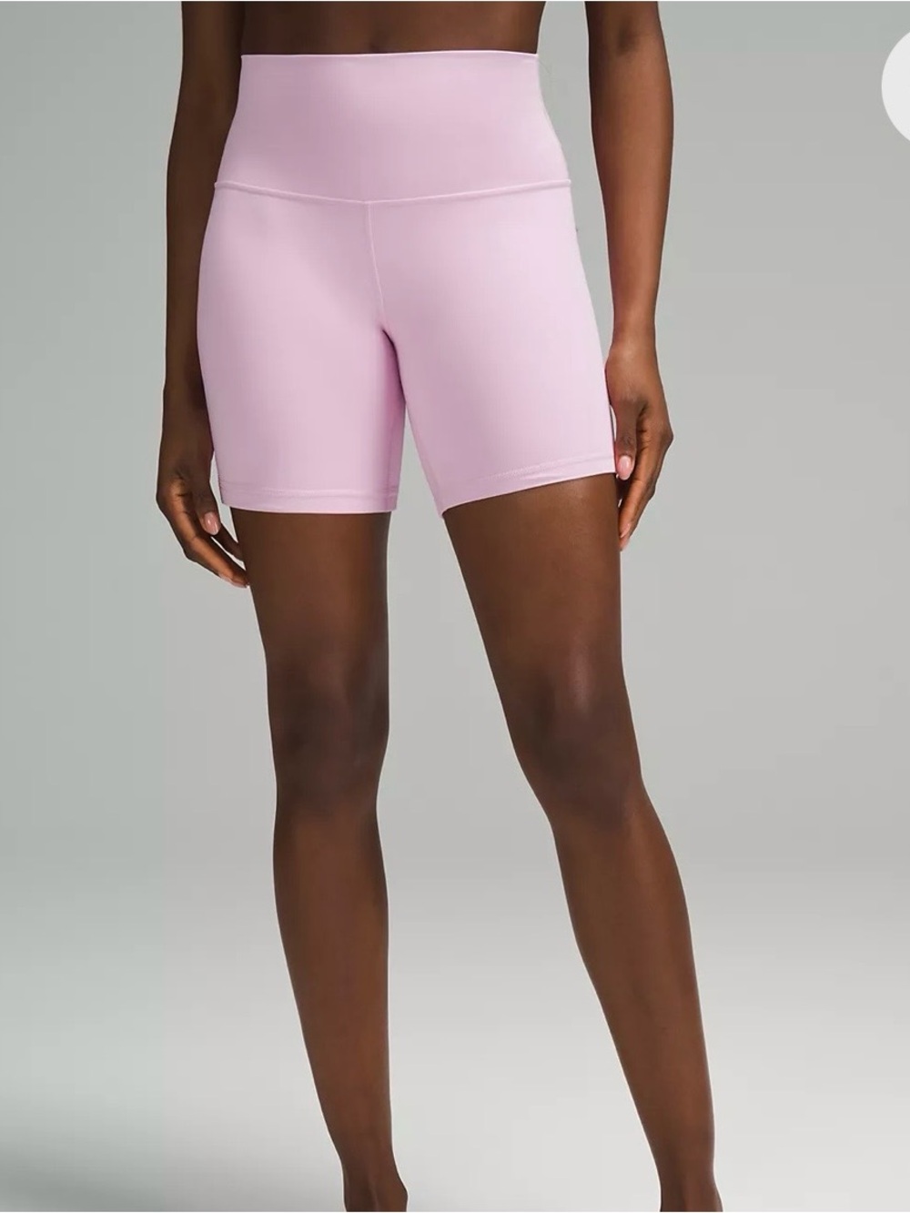 lululemon athletica High-Rise Pink Bike Shorts - Picture 9 of 11